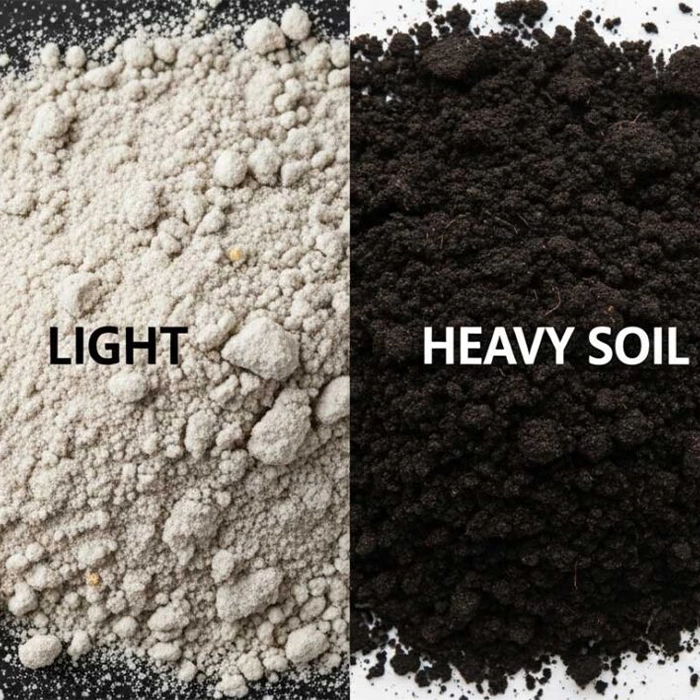 تعریف خاک سبک و سنگین